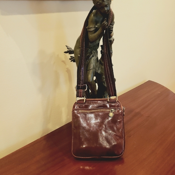 NEW! ITALIAN LEATHER BAG - AUTHENTIC (w/ Adjustable Strap) - Picture 6 of 10